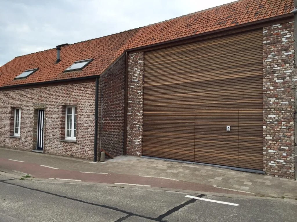 Houten sectionaalpoort Padoek 2